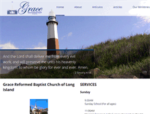 Tablet Screenshot of gracereformedbaptistchurch.com